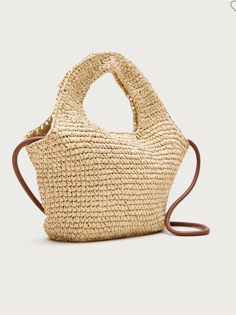 J. Crew Small handknotted straw tote - Picture 3 of 5